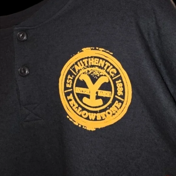 NWT Mens Yellowstone Dutton Ranch by Flyshacker Size M Wool Blend Sweater Soft - Picture 3 of 9